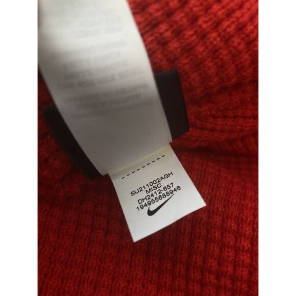 Nike University of New Mexico Lobos Beanie Adult NCAA Red White - Picture 9 of 11